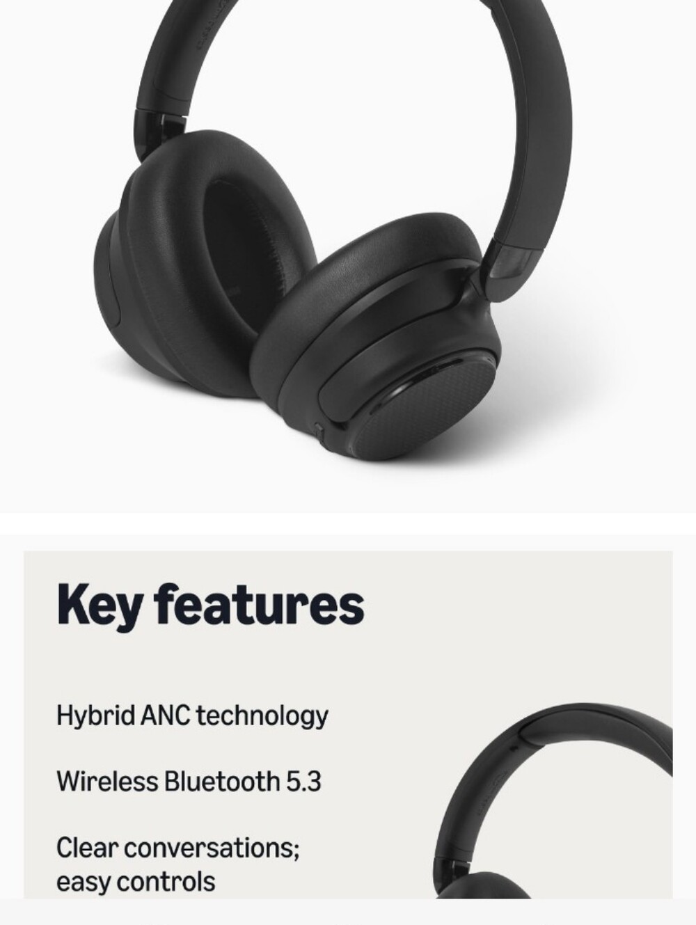 Amazon Basics ACTIVE NOISE CANCELLING HEADPHONES